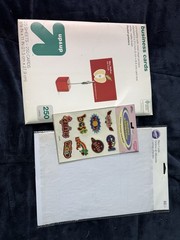 Mixed Lot cards, gift bags, card holder, name tags