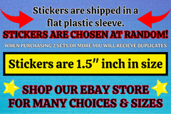 25 LILO & STITCH RANDOM ASSORTED 1.5″ PAPER STICKERS LABELS DISNEY PARTY FAVOR