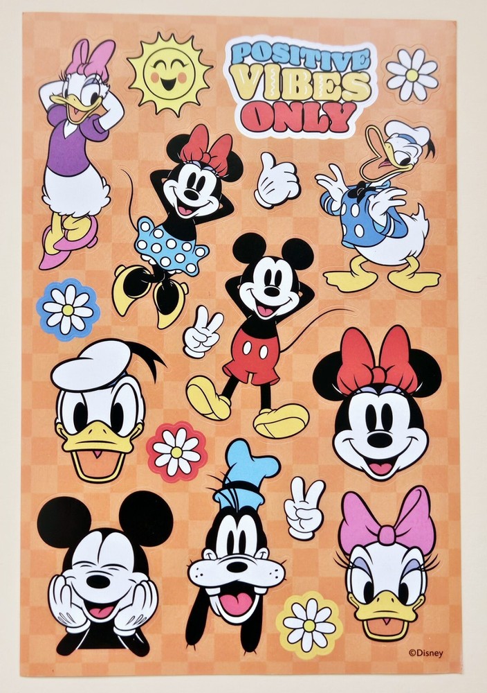 Disney, Minnie & Mickey Mouse/ Sticker sheet