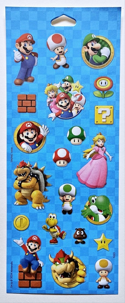 Super Mario / Sticker sheet