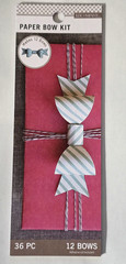 K&Company BRIGHT Paper Bow Kit – 12 Bows