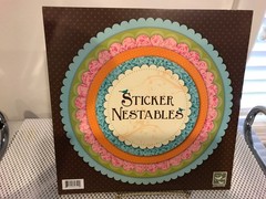 3 Birds Sticker Nestables 12″ x 12″ Cardstock Stickers 12 Sheets