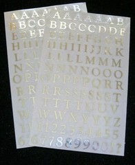 Mrs Grossman Alphabet Sticker Sheets Assortment *Your Choice* (See Description)