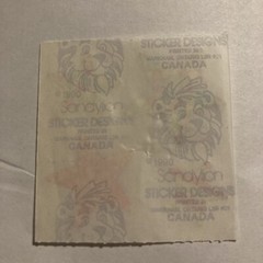 Vintage 1990 Sandylion pearly shiny iridescent holiday pattern star stickers