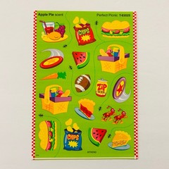 TREND Scratch n Sniff Scented Sticker LOT Apple Pie Strawberry Chocolate NEW