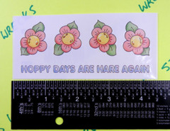 Provo Craft Hoppy Days Spring Flowers Stickers Sheet