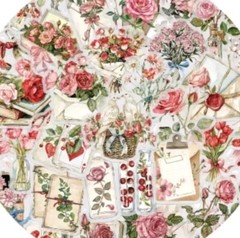 135+ Pc Vintage Ephemera Junk Journal Scrapbook Stickers Paper Labels Tickets