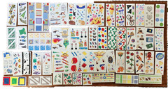 Vintage 90s Creative Memories Scrapbook Stickers Journaling Mats + 155 sheets!