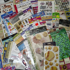175+ Pieces Huge Lot Scrapbooking Stickers Embellishments NEW Many Occasions