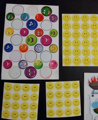 Vintage – Stickers – Variety – some missing as shown – comes as a set as shown