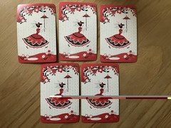Vintage Handcrafted Altered Playing Cards Junk Journal Scrapbooking