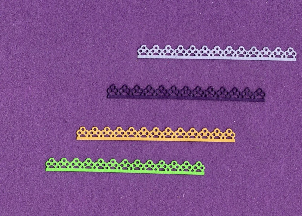 BORDER DAINTY LACE edging trim die cuts scrapbook cards