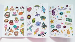 New 750 + Sticker Books Boys Girls Kids Craft Gift Super Cute!
