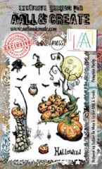AALL AND CREATE – CLEAR ACRYLIC STAMPS – PUMPKIN PARTY