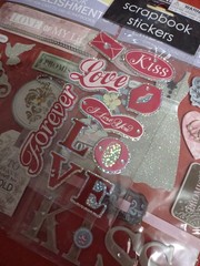 Wedding Love & Romance Scrapbook Sticker Embellishments Lot Valentine’s stickers