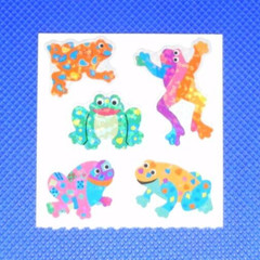 Sandylion Prismatic Colorful Frogs Sticker Mod