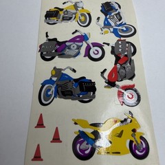 Vintage 90s Mrs Grossman Hallmark 1998 Motorcycles Motorcycle