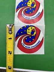 Vintage 90’s Kroger Store Round Stickers “I’ve Been Krogering” Set Of 6