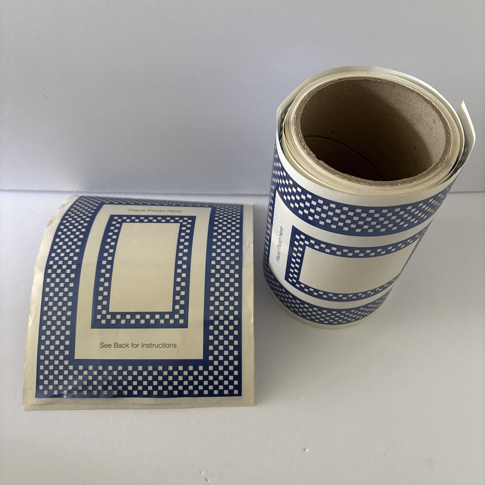 Mrs Grossmans Now Picture This Frame Stickers Blue Roll