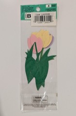 Jolee’s Pastel Tulips Flowers Mini Pack Of Scrapbooking Embellishments