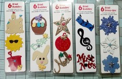 Brad Buddies Bundle of Five for Scrapbooking