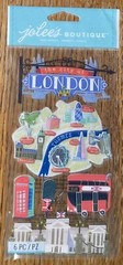 RARE Jolees City Of London ~ England United Kingdom Travel Vacation Flag Map Bus