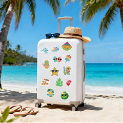 300Pcs Summer Stickers – Summer Water Bottle Stickers Bulk Waterproof Vinyl Beac