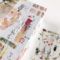 FLOWER LETTER – Adorable scrapbooking sticker
