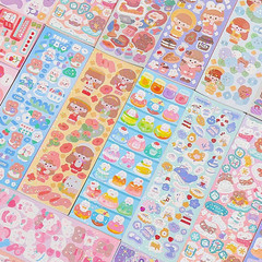 100pcs Kawaii Stickers Cute Aesthetic Diary Scrapbook Decoration Set – NEW