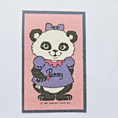 Vtg Hallmark Shirt Tales 1981 Kelloggs Prize Card Sticker Patch Pammy Bogey Lot
