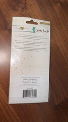Rare! Maggie Holmes- Crate Paper- 12 Glitter Ribbon Bows For Scrapbooking