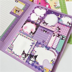 📓 KAWAII STATIONERY NOTEBOOK SET HELLO KITTY MY MELODY KUROMI Cinnamoroll 📓