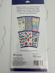 Sticko Themed Stickers 21PC Great Outdoors Fish Swim Hike Camp Tent Scrapbooking