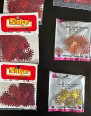 Bulk Vintage Craft Sequin Lot / 41 Packs for Sewing, DIY, Scrapbooking