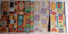 3Birds Let The Moment Stick – Set Of 40 Stickers Sheets 6″x12″ /542