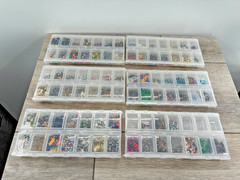 Craft Mates Embellishments Beads 6 Lockables Organizers Junk Journal Craft Lot