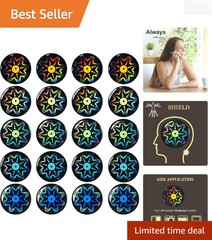 Charming 18-Pack EMF Stickers – Lightweight & Effective Radiation Neutralizers