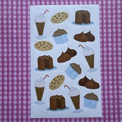 Vintage Chocolate Scratch Sniff Stickers & Stationery Hallmark Trend Scholastic