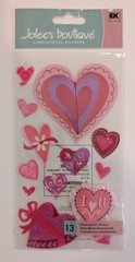 Jolee’s Love & Passion Hearts Valentine’s Day Scrapbooking Stickers