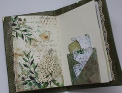 Handmade «Green Garden» Themed Album/Journal