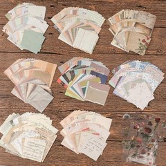 517 Pcs Vintage Scrapbook Paper,Scrapbook Supplies Vintage-517 Pcs