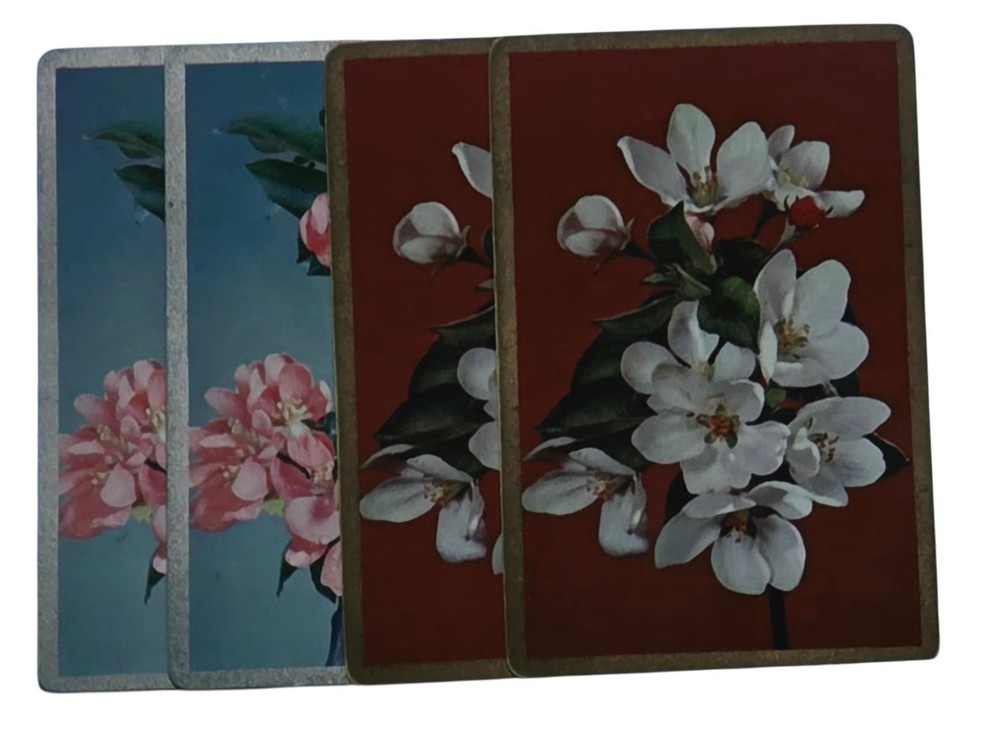 Apple Blossom Florals Bouquet Cel-u-tone Junk Journal Scrapbook Pages Crafts