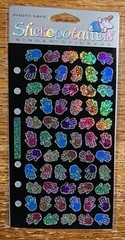 Stickopotamus Sticko Prismatic Hand PRINTS Repeats Handprints Scrapbook Stickers