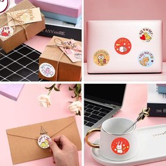 1000 PCS Cartoon Animal Stickers for Kids,Reward Stickers for Kid Teacher Cla…