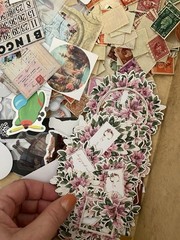 25 Piece Ephemera Lot Junk Journal Grab Bag Scrapbooking Supplies