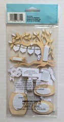 Jolee’s Outdoor Wedding Marriage Wooden Scrapbooking Stickers