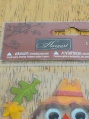Harvest Adhesive Stickers Glitter Googley Eyes