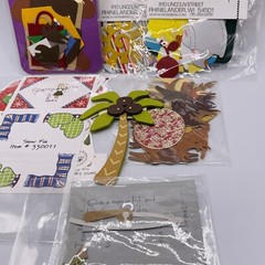 Scrapbook Die Cuts Paper Cut Outs Shapes Scrapbooking Christmas Doll Summer Lot