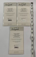 Lot of 6 Daisy Hill Dome Stickers & Metal Accents New Baby Boy Young Girl Alpha