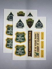 Cavallini & Co. National Parks Vintage Sticker Set, Assorted
